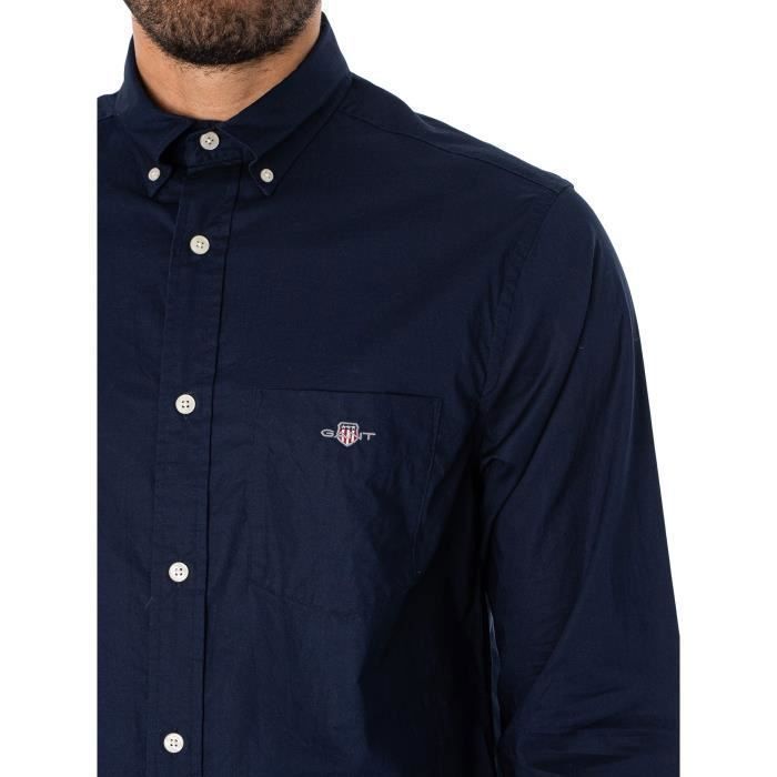 Chemise Homme GANT En Flanelle à Carreaux - Taille XL (43/44) - Coupe Régulière - Occasion Très Bon état