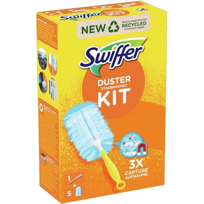 SWIFFER 5 RECHARGES + 1 MANCHE
