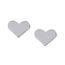 Boucles d/'Oreille Coeurs Entrelacés Amour Amitié en Argent Massif Sterling 925