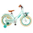 Vélo pour enfants Volare Excellent - Filles - 16 pouces - Vert - Frein à main et frein à rétropédalage-0