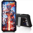 Smartphone Robuste 5G DOOGEE V20S 12Go+256Go 6.43"FHD+, 6000mAh, 50MP+24MP Vision nocturne, Android 13, Double écran/NFC/OTG