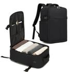 Kono Sac à Dos de Voyage Cabine 40x29x19cm (Ryanair Approuvé) – Bagage à Main pour Femme Homme, Idéal pour le Collège, 15L, Noir