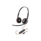 PLANTRONICS Casque Blackwire C3220 USB-C - Filaire - Noir