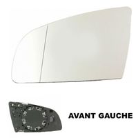 GLACE DE RÉTROVISEUR AVANT GAUCHE CHAUFFE (DÉGIVRANT) prévu pour AUDI A3 A4 A6 A8