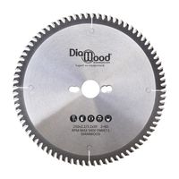 Lame de scie circulaire HM universelle D. 250 x Al. 30 x ép. 3,2/2,2 mm x Z60 Alt pour bois - Diamwood