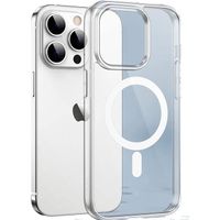 CABLING® Coque magnétique pour iPhone 13 Pro Max 6,1" disposant de la recharge sans fil MagSafe, antichoc, transparent