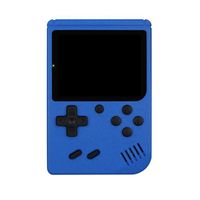 PIMPIMSKY Console de jeu portable rétro nostalgique mini arcade huit bits 400-en-1, écran rétroéclairé de 2.4 ''(bleue)