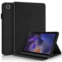 Coque pour Samsung Galaxy Tab A9+-A9 Plus 2023 11.0" PU Cuir Tablette Housse de Protection Tablet Étui,Arbre de vie noir