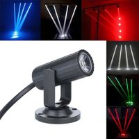 Mini faisceau de lumière Laser Projecteur LED Spot Effet Scène Bar KTV Bar Disco（Lumière colorée）