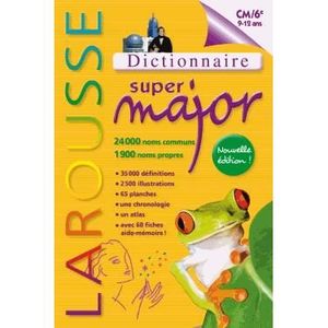 DICTIONNAIRES Dictionnaire super major