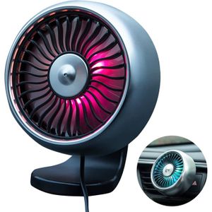 Ventilateur,Ventilateur à double tête 12V-24V,Super ventouse