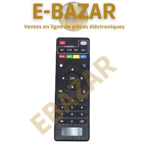 TÉLÉCOMMANDE TV EBAZAR Télécommande universelle pour PC MXQ-4K MXQ