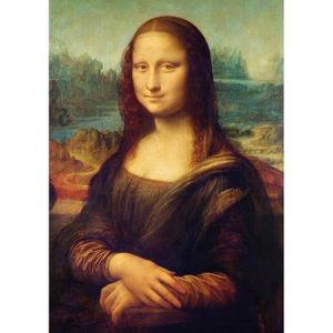 PUZZLE Puzzle 1500 pièces : Mona Lisa de Léonard de Vinci
