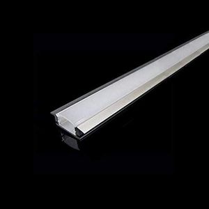 coin 1m installation-profil trio couverture pour Bande LED aluminium-Barre incl