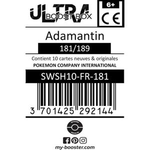 CARTE A COLLECTIONNER Adamantin 181/189 Dresseur Full Art - Ultraboost X
