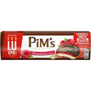 BISCUITS CHOCOLAT LU PIM'S - Pim'S Fondant Framboise 150G - Lot De 4