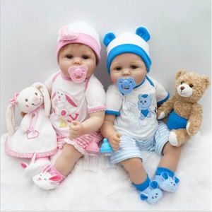 Poupee 2 Pieces De Poupees Bebe Et Fille Reborn Cdiscount Jeux Jouets