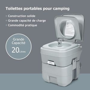WC - TOILETTES DREAMADE Toilettes Portable, WC Chimique 20L pour 