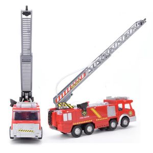 CAMION ENFANT Drfeify Camion de pompier avec échelle tournante e