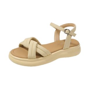 SANDALE - NU-PIEDS OOTDAY - Chaussures femmes Sandales Mode Casual Se
