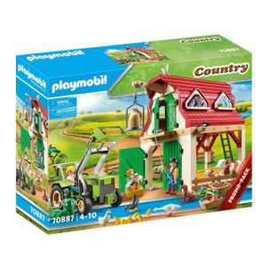 UNIVERS MINIATURE PLAYMOBIL - 70887 - Country La Ferme - Ferme avec 