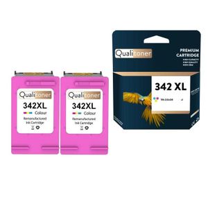 CARTOUCHE IMPRIMANTE NOPAN-INK - x2 Cartouches compatibles pour HP 342 