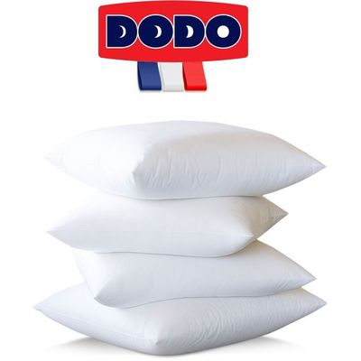 DODO Lot de 4 oreillers 60 x 60 cm