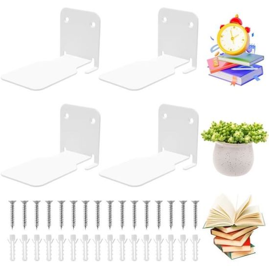 Lot De 4 étagères Télescopiques Pour Armoire 60cm - Organisation Rangement Cuisine, Salle De Bain