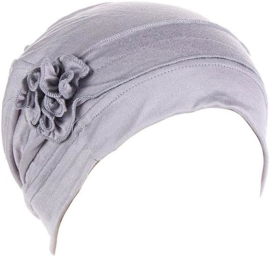 Hijab Turbante Con Paillettes Nero &ndash; Cappello Chemio Per Perdita Capelli, Nodo Arabo