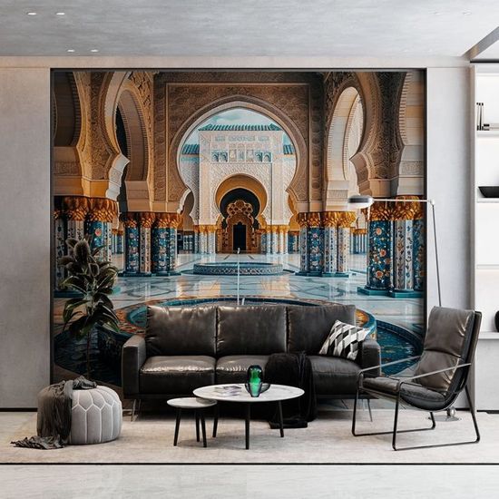 Papier Peint Intissé Adhésif Déco Murale Marocain O-C-0001-j-c – Murando
