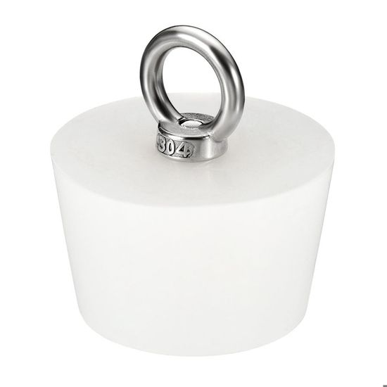 Bouchon Conique En Silicone 34-44mm - Pour Tuyaux, Éviers, Tubes à Essai - Étanchéité Parfaite