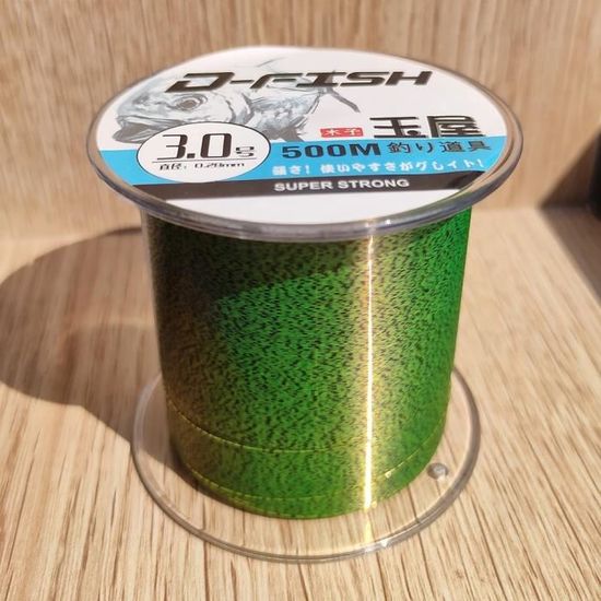 Fil De Pêche Fluorocarbone Puupaa – 300 M, Transparent Invisible, Diamètre 0,3/0,35/0,4/0,45/0,5 Mm – Eau Salée Ou Douce, Résistant Abrasion