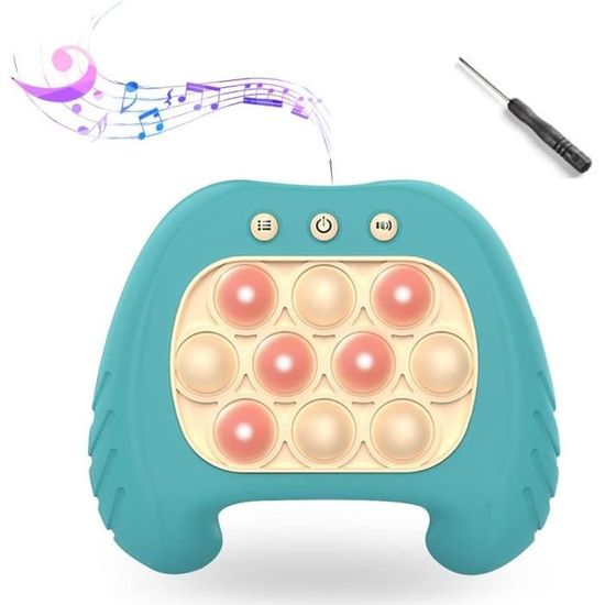 Fidget Toy It Game, Pop Pro it, Push Bubble Stress Light-Up Toys,  Pattern-Popping Game Anti-Anxiété Autisme Sensory Toy pour enfant -  Cdiscount Jeux - Jouets