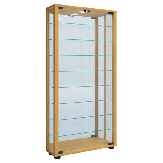 VitrosaMini vitrine accroché au mur avec miroir 2 portes en
