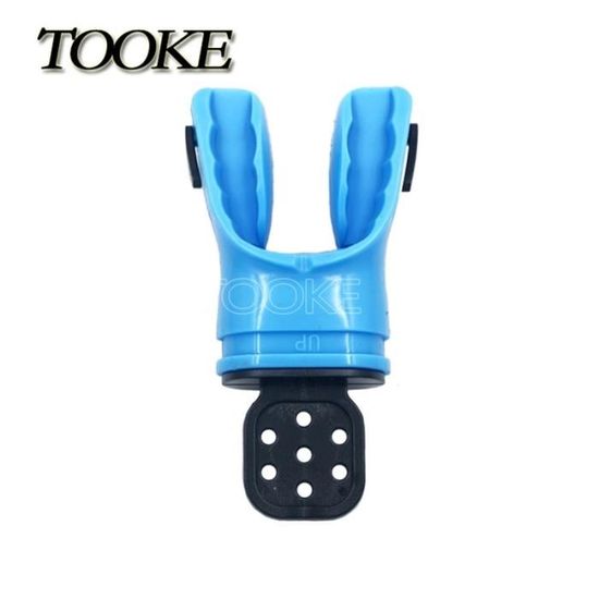 Protection Silicone Pour Embout Buccal De Détendeur Plongée - Clip Amovible - Couleurs Vives - 71x58 Mm