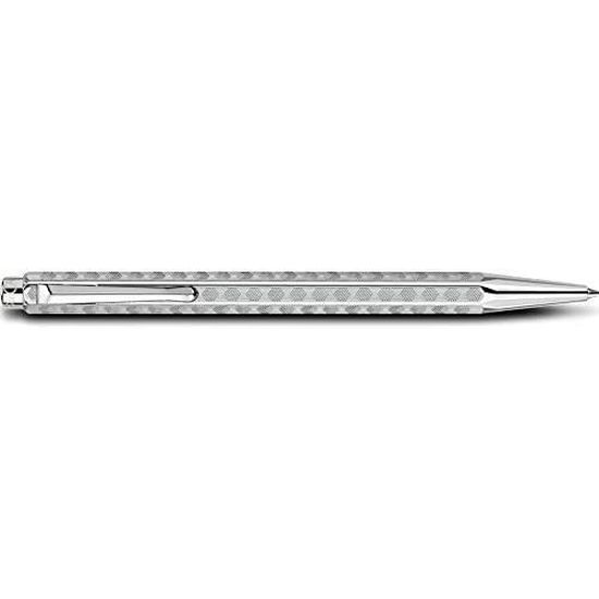 Caran d'Ache Ecridor Chevron - Penna a sfera rivestita in palladio