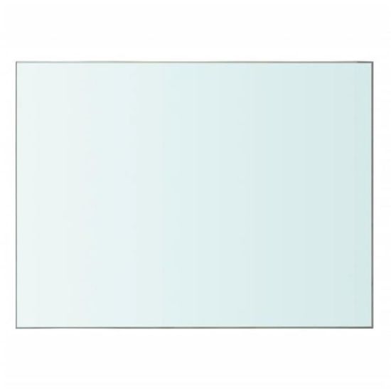vidaXL Panneau pour étagère Verre transparent 40 x 30 cms main image 1