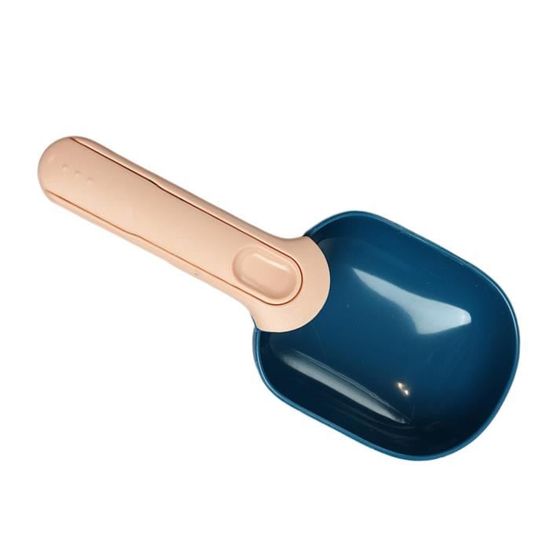 Pelle Doseuse Pour Nourriture Chien/chat - 50g Et 100g - Ustensile De Cuisine Et Animalerie - Vert/bleu - 8