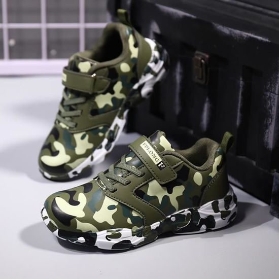 Basket camouflage garcon online