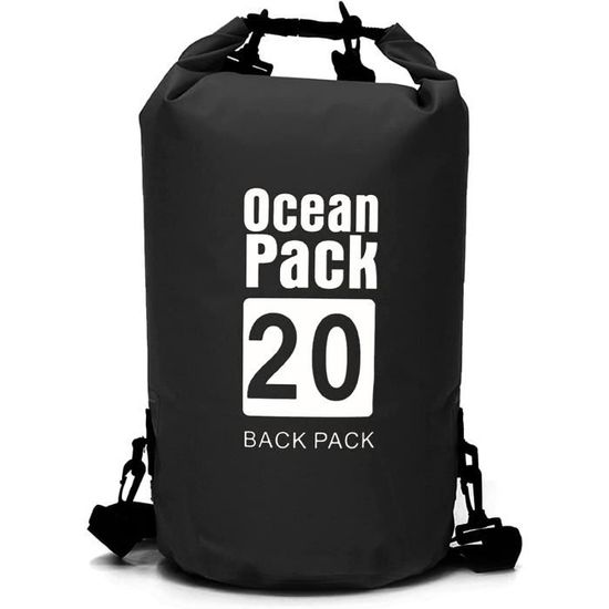 JIMACRO Sac étanche – 5L/10L/20L/30L, PVC 500D, Sangle Réglable, Pour Nautisme