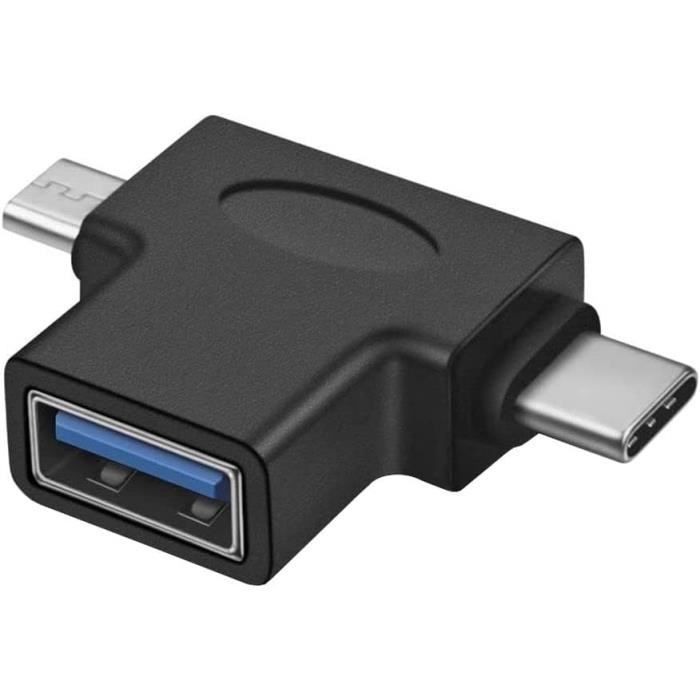 Adaptateur usb 3 0 vers usb c micro usb b femelle vers m le usb 3 0
