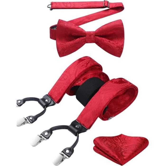 Bretelles Homme Avec 6 Clips Extra Résistants Élastique En Forme De Y - Foto 7