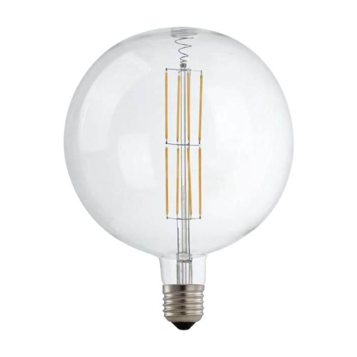 LUZETE - AMPOULE GÉANTE DÉCORATIVE 20CM TRANSPARENTE Transparent