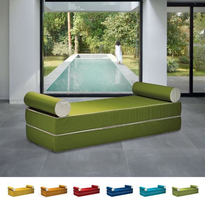 Canapé modulable Moderne Confort Vert