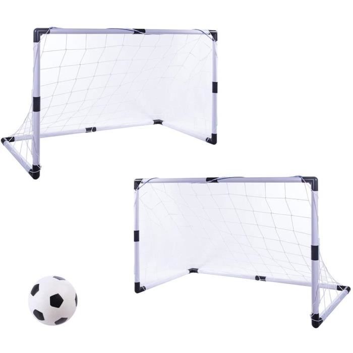 2 pièces buts de foot enfant buts de foot jardin buts de football pliable cages de foot enfant