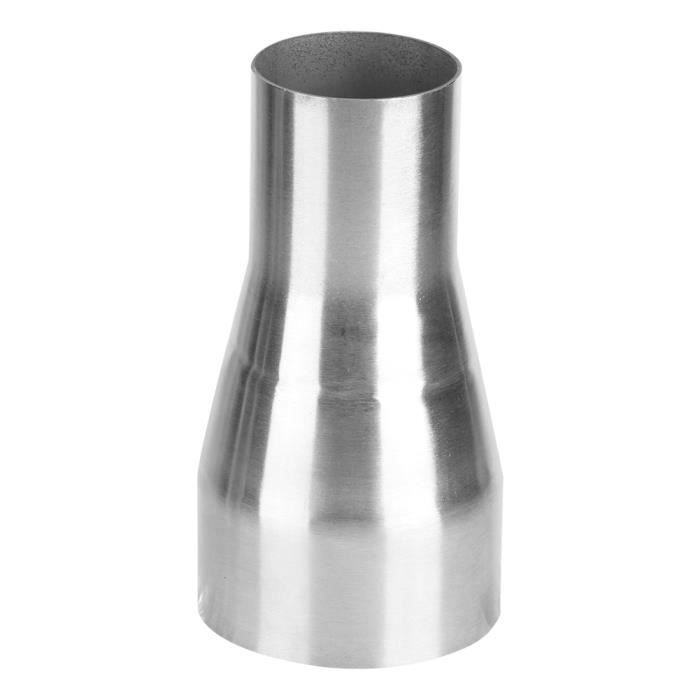Réducteur universel d'adaptateur de tube de connecteur de tuyau d'échappement en acier inoxydable pièce modifiée(51MM / 76MM )