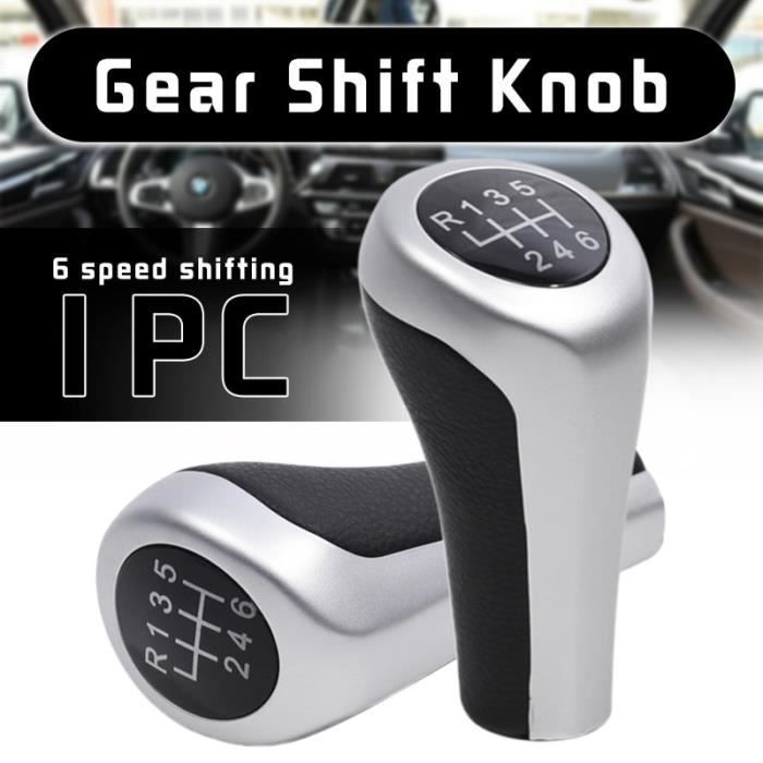 Pièces Auto,Pommeau de levier de vitesse de remplacement,6 vitesses,pour BMW E46 E90 E91 E92 X1 X3 X5,accessoires de voiture