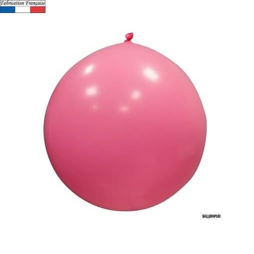 Ballon géant opaque rose, 1m (x1) REF/3192C