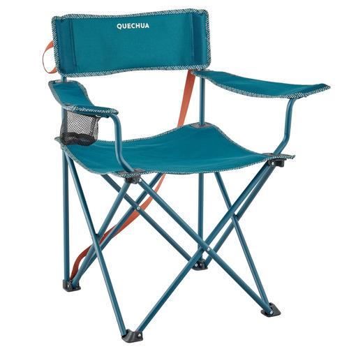 Decathlon FAUTEUIL PLIABLE POUR LE CAMPING BASIC Turquoise 2918997