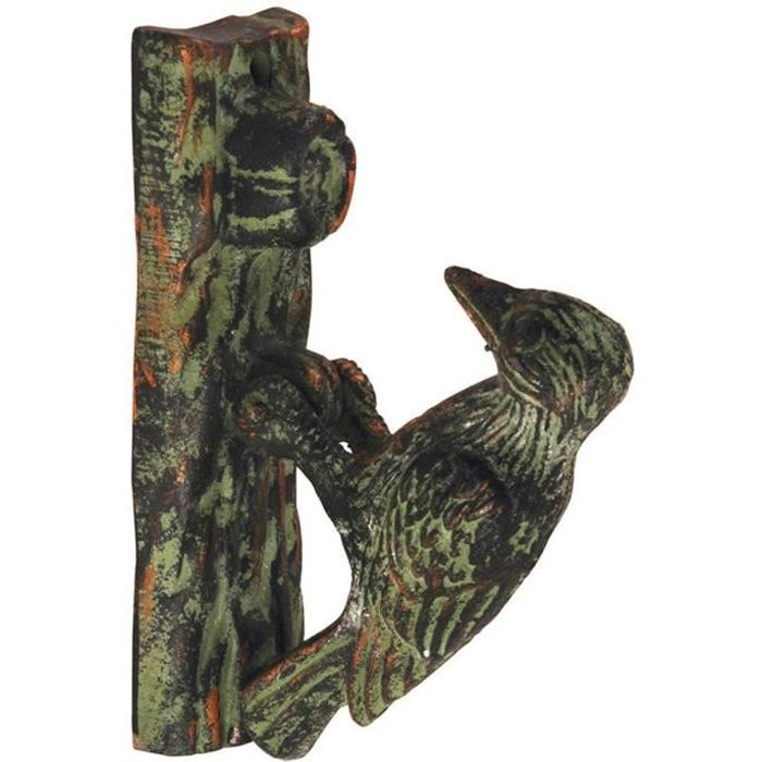 Heurtoir de porte en Fonte Pivert Rouille